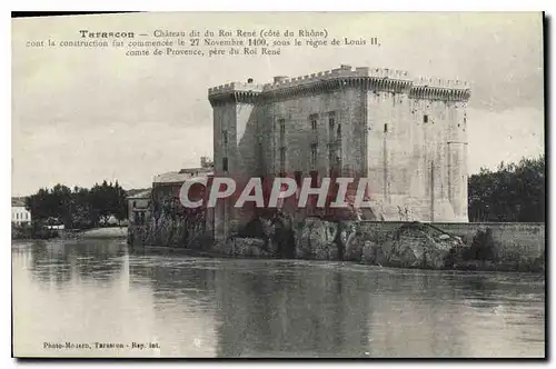 Ansichtskarte AK Tarascon Chateau dit du Roi Rene cote du rhone