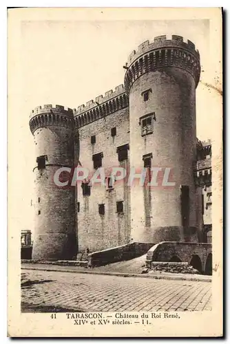 Cartes postales Tarascon Chateau du Roi Rene