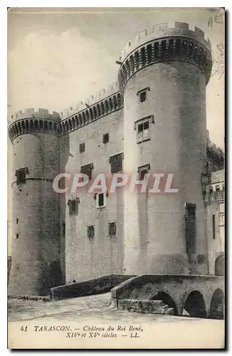 Cartes postales Tarascon Chateau du Roi Rene