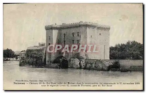 Ansichtskarte AK Tarascon Chateau dit du Roi Rene Cote du Rhone