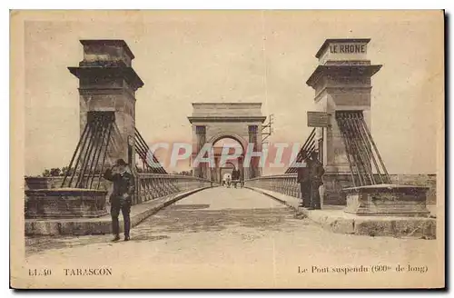 Cartes postales Tarascon Le Pont suspendu