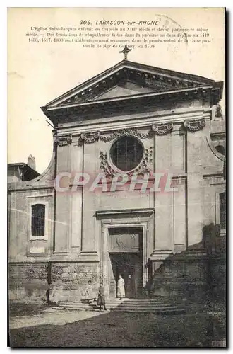 Cartes postales Tarascon sur Rhone L'Eglise Saint Jacques