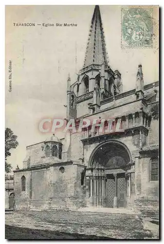 Cartes postales Tarascon Eglise Ste Marthe