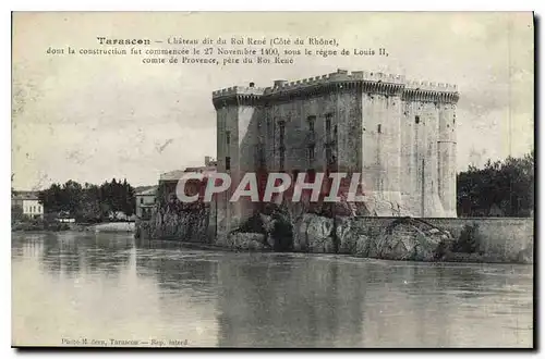 Ansichtskarte AK Tarascon Chateau dit du Roi Rene Cote du Rhone