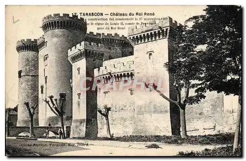 Cartes postales Tarascon Chateau du Roi Rene