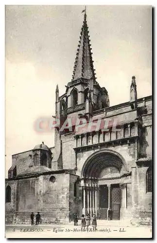 Cartes postales Tarascon Eglise Ste Marthe