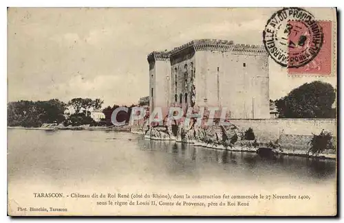 Cartes postales Tarascon Chateau dit du Roi Rene Cote du Rhone