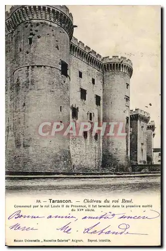 Cartes postales Tarascon Chateau du Roi Rene