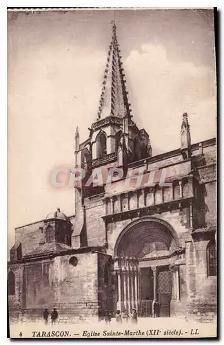 Cartes postales Tarascon Eglise Sainte Marthe XII siecle