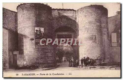 Cartes postales Tarascon Porte de la Condamine