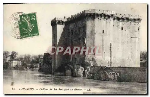 Cartes postales Tarascon Chateau du Roi Rene cote du Rhone