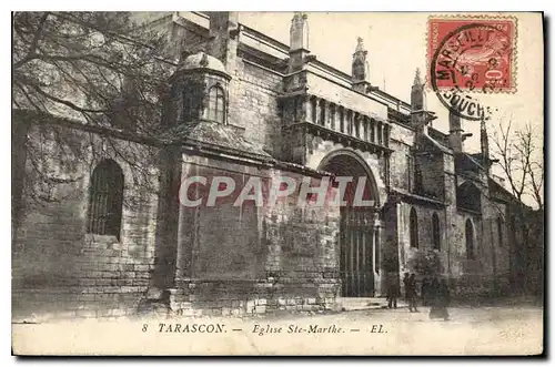 Cartes postales Tarascon Eglise Ste Marthe