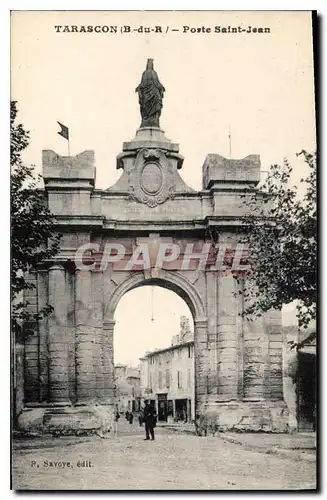 Cartes postales Tarascon B du R Porte Saint Jean