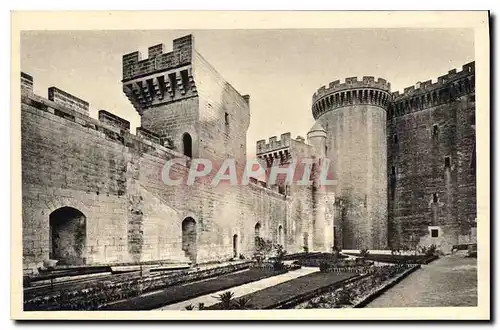 Ansichtskarte AK Chateau de Tarascon B du R La Basse Cour