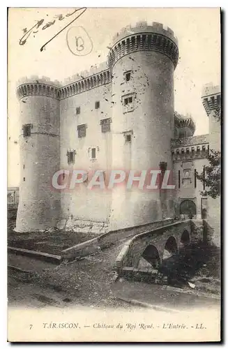 Cartes postales Tarascon Chateau du Roi Rene L'Entree