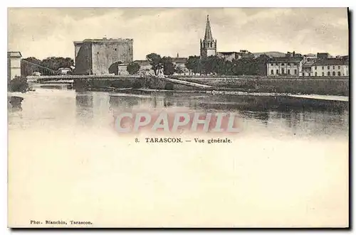 Cartes postales Tarascon Vue generale