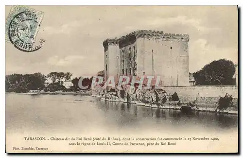 Ansichtskarte AK Tarascon Chateau dit du Roi Rene cote du Rhone