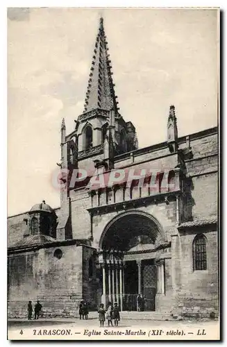 Cartes postales Tarascon Eglise Sainte Marthe XII siecle