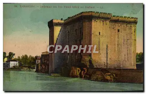 Ansichtskarte AK Tarascon Chateau du Roi Rene Cote du Rhone