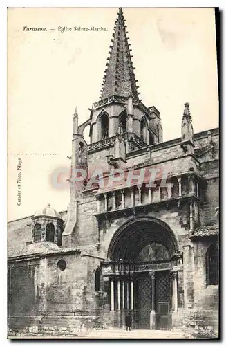 Cartes postales Tarascon Eglise Sainte Marthe