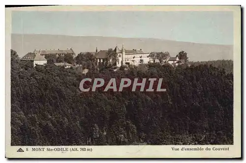 Cartes postales Mont Ste Odile Vue d'ensemble du Couvent