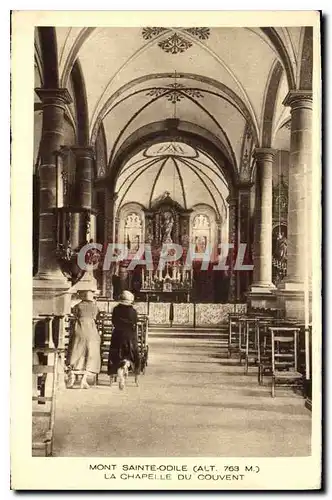 Ansichtskarte AK Mont Sainte Odile La Chapelle du Couvent