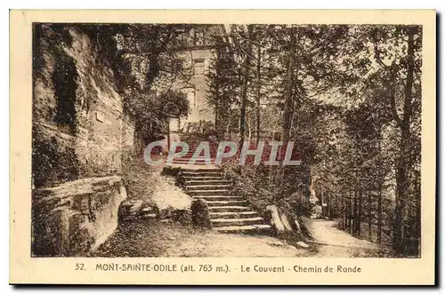Cartes postales Mont Sainte Odile Le Couvent Chemin de Ronde