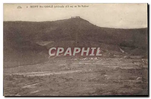 Cartes postales Mont Ste Odile et St Nabor