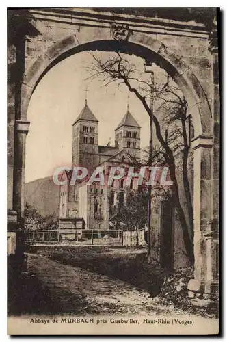 Cartes postales Abbaye de Murbach pres Guebwiller Haut Rhin Vosges