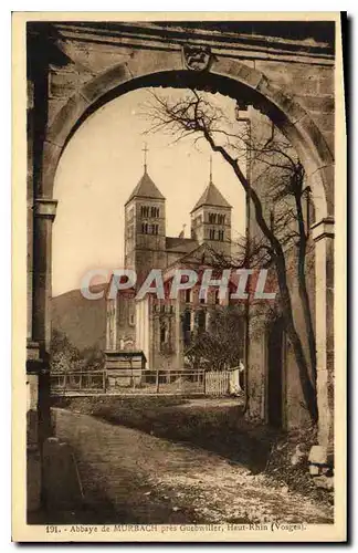 Cartes postales Abbaye de Murbach pres Guebwiller Haut Rhin Vosges