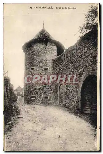 Cartes postales Ribeauville Tour de la Sorciere