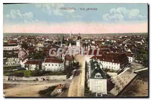 Cartes postales Haguenau Vue generale