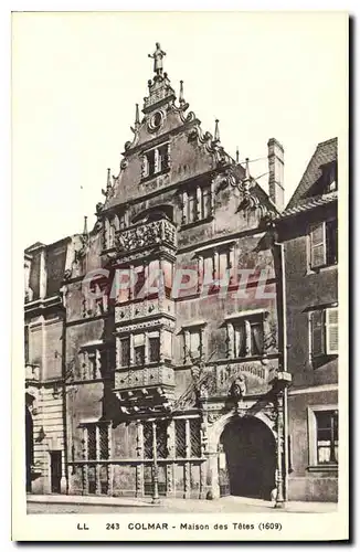 Cartes postales Colmar Maison des Tetes