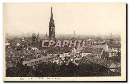 Cartes postales Mulhouse Vue generale