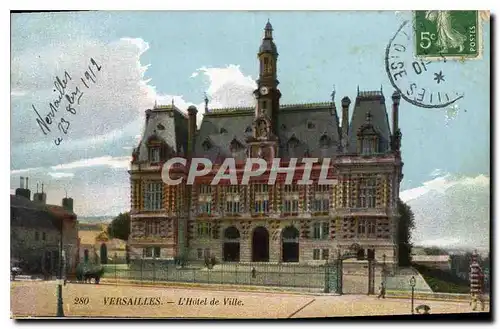 Cartes postales Versailles L'Hotel de Ville