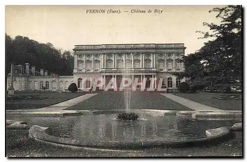 Cartes postales Vernon Eure Chateau de Bizy