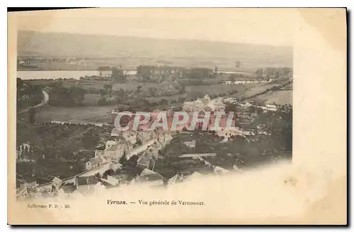 Cartes postales Vernon Vue generale de Vernonnet