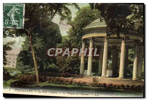 Cartes postales Versailles Le Petit Trianon Le Temple de l'Amour