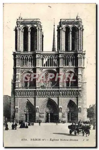 Cartes postales Paris Eglise Notre Dame