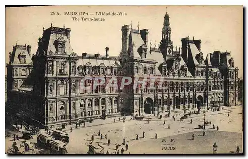 Cartes postales Paris L'Hotel de Ville