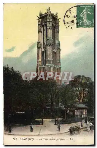 Cartes postales Paris La Tour Saint Jacques