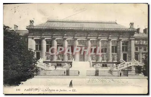 Cartes postales Paris Le Palais de Justice