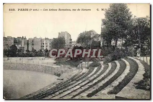 Ansichtskarte AK Paris Les Arenes Romaines rue de Navarre