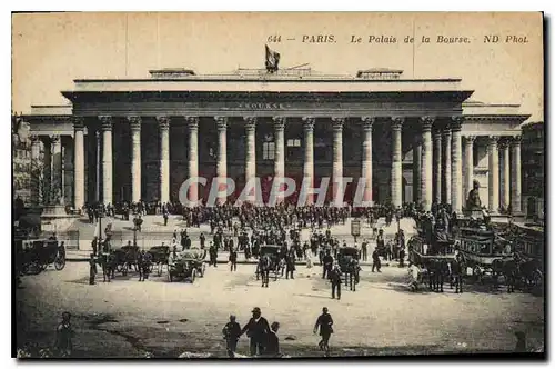 Ansichtskarte AK Paris Le Palais de la Bourse