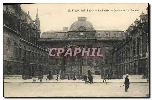 Ansichtskarte AK Paris 1er le palais de Justice la facade