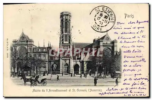 Ansichtskarte AK Paris Mairie du 1er Arrondissement St Germain l'Auxerrois