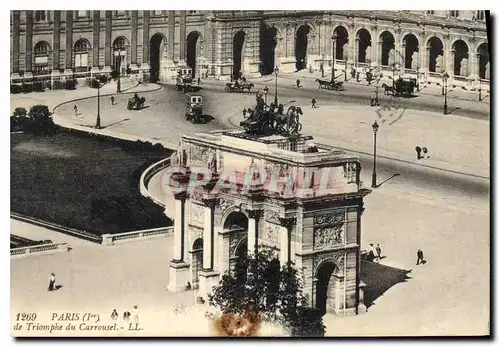 Cartes postales Paris Ier de Triomphe du Carrousel