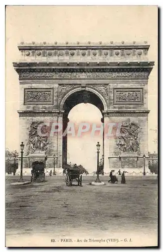 Ansichtskarte AK Paris Arc de Triomphe VIII