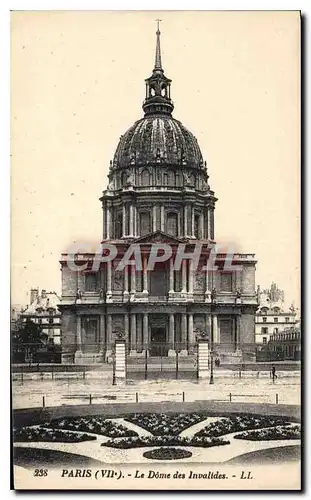 Cartes postales Paris VII Le Dome des Invalides