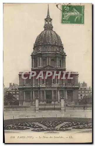 Ansichtskarte AK Paris VII Le Dome des Invalides